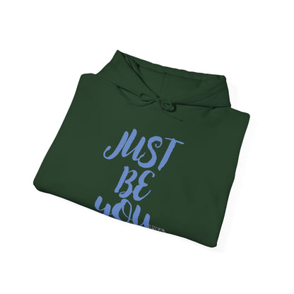 'Just Be You' - Live Authentically Hoodie Exclusive (All Blue Edition)