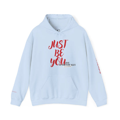 Just Be You - Live Authentically Exclusive Hoodie | Light Blue