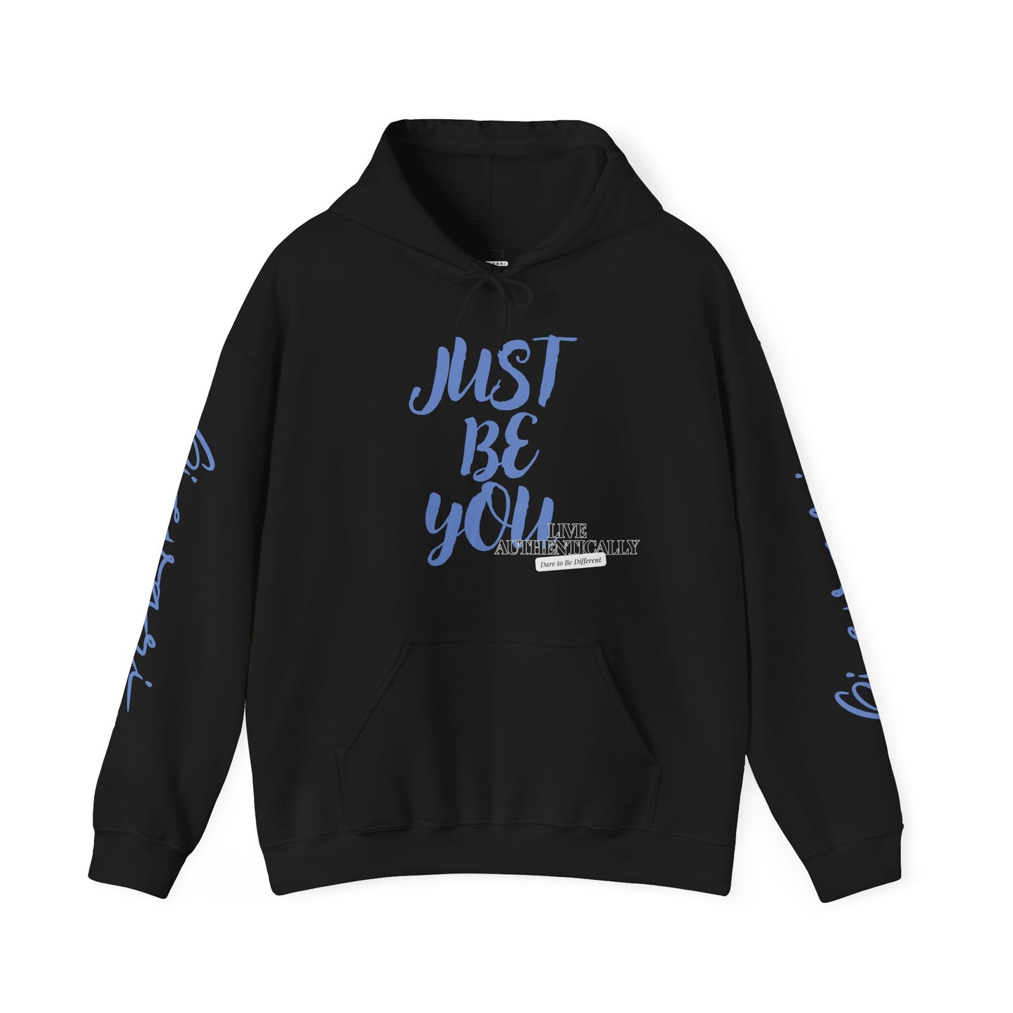 'Just Be You' - Live Authentically Hoodie Exclusive (All Blue Edition)