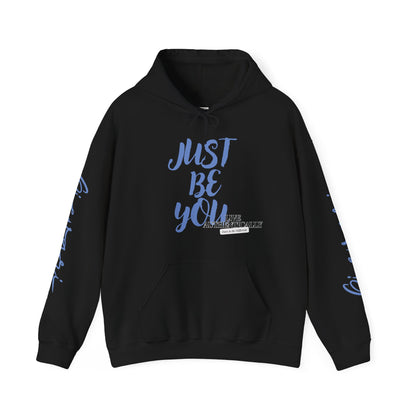 'Just Be You' - Live Authentically Hoodie Exclusive (All Blue Edition)