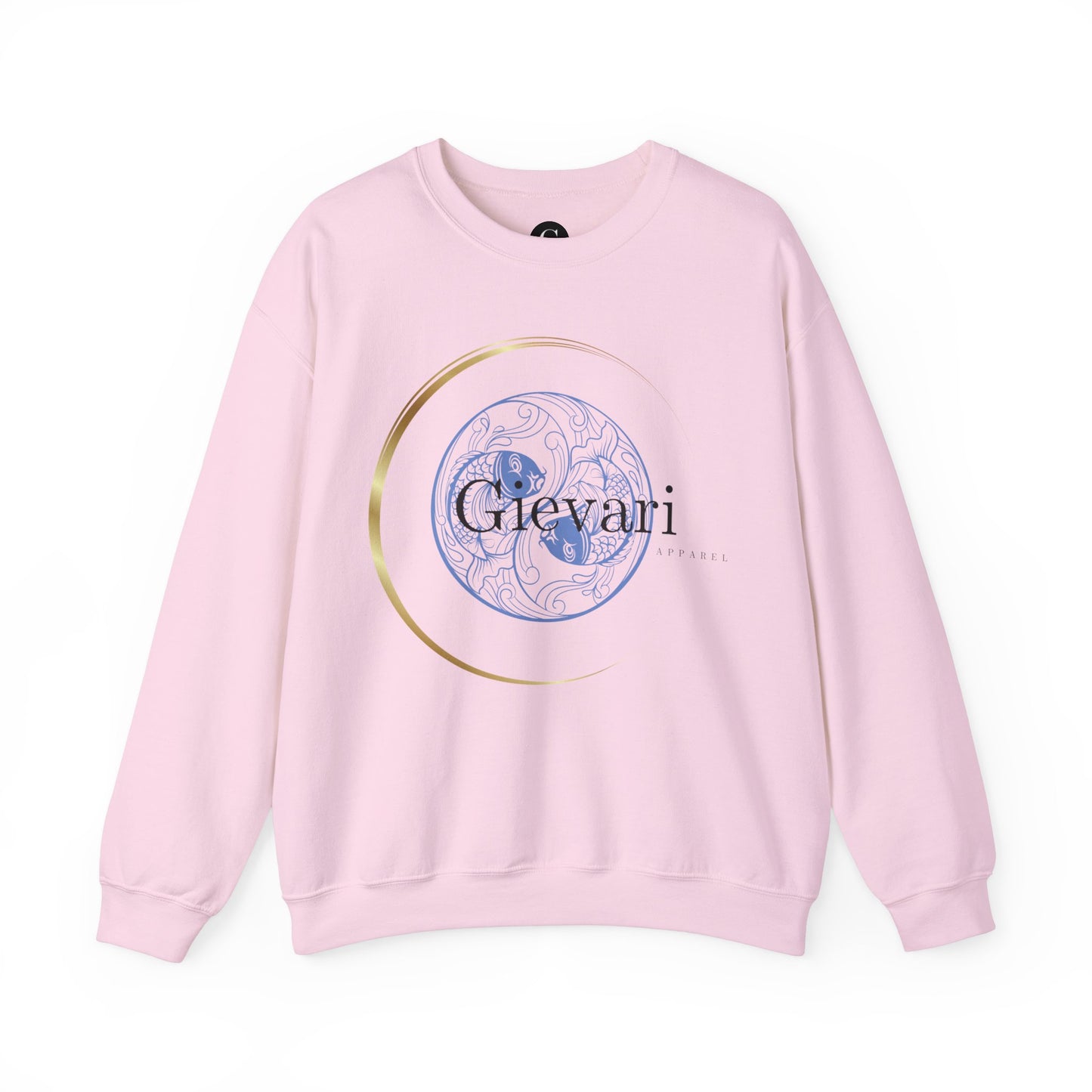 Gievari - Streetwear Sweatshirt || Light Blue & Black Edtition