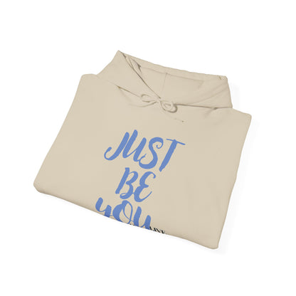 'Just Be You' - Live Authentically Hoodie Exclusive (All Blue Edition)