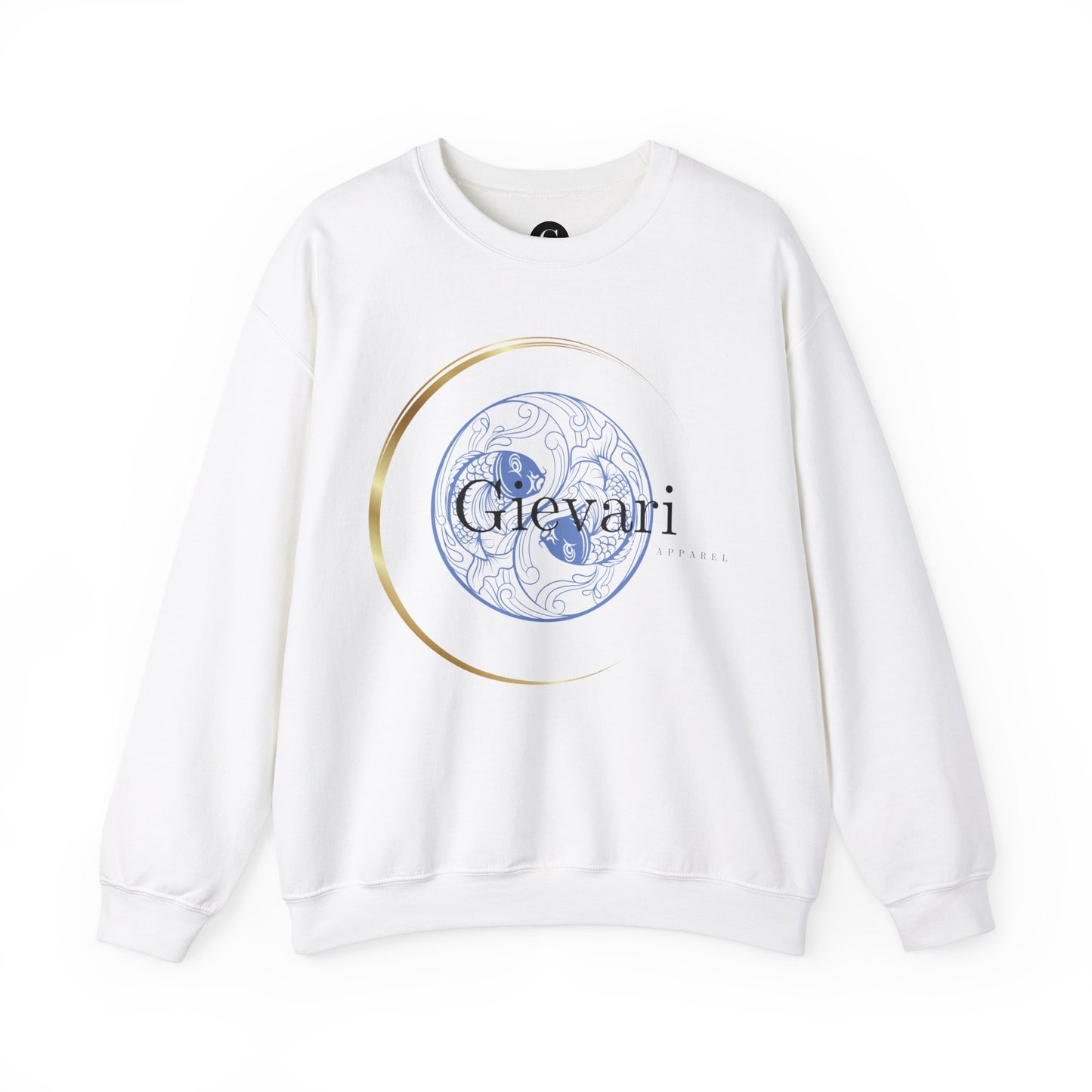 Gievari - Streetwear Sweatshirt || Light Blue & Black Edtition