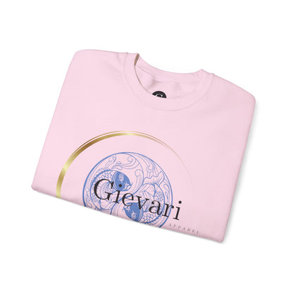 Gievari - Streetwear Sweatshirt || Light Blue & Black Edtition