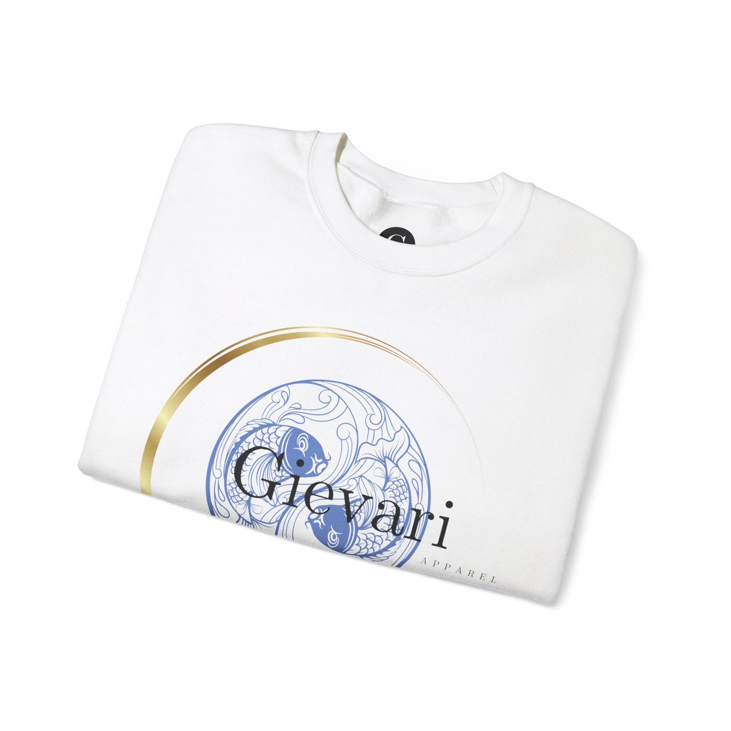 Gievari - Streetwear Sweatshirt || Light Blue & Black Edtition