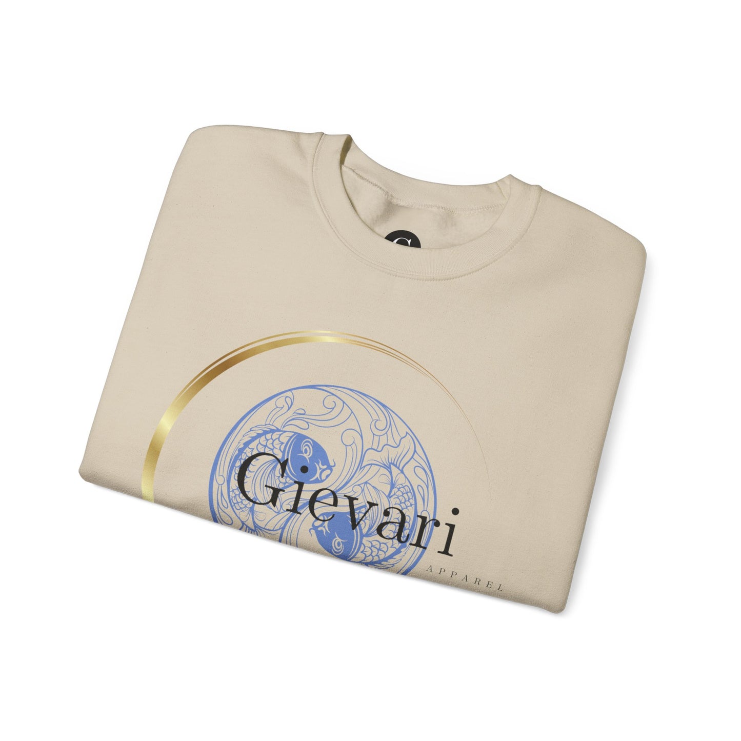 Gievari - Streetwear Sweatshirt || Light Blue & Black Edtition