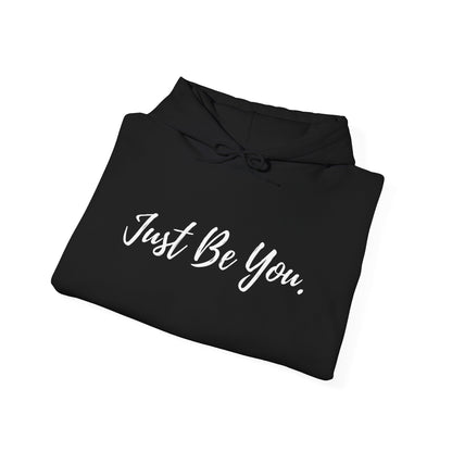 Just Be You - Live Authentically Hoodie | Inspirational Back Print, Premium Comfort