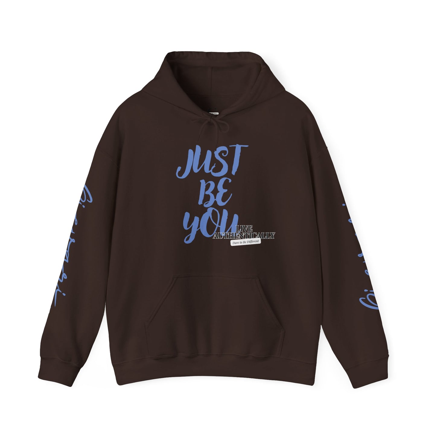 'Just Be You' - Live Authentically Hoodie Exclusive (All Blue Edition)