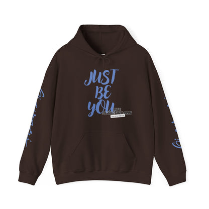 'Just Be You' - Live Authentically Hoodie Exclusive (All Blue Edition)