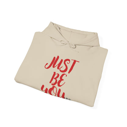 'Just Be You' - Live Authentically Hoodie Exclusive (All Red Edition)