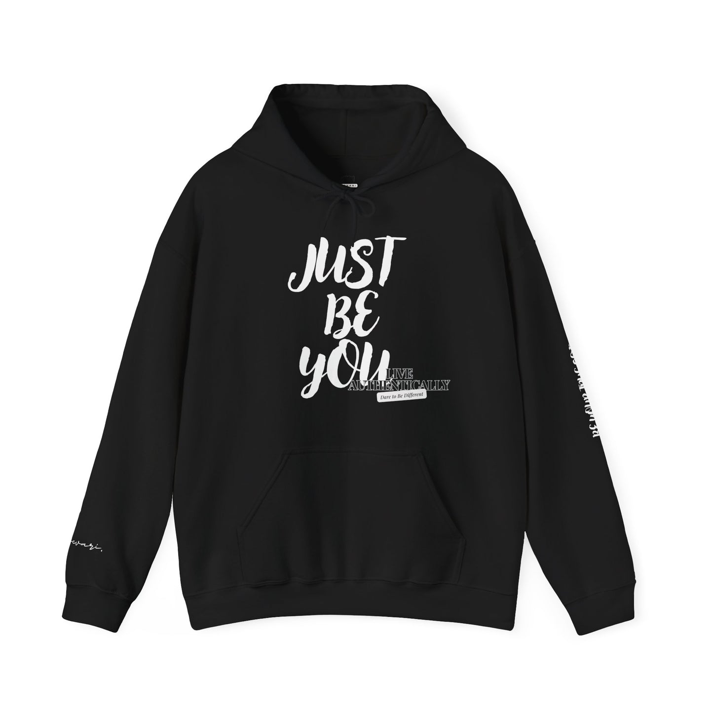 Just Be You - Live Authentically Exclusive Hoodie (All White Edition)