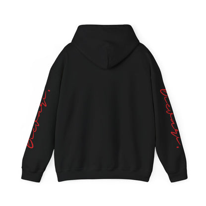 'Just Be You' - Live Authentically Hoodie Exclusive (All Red Edition)