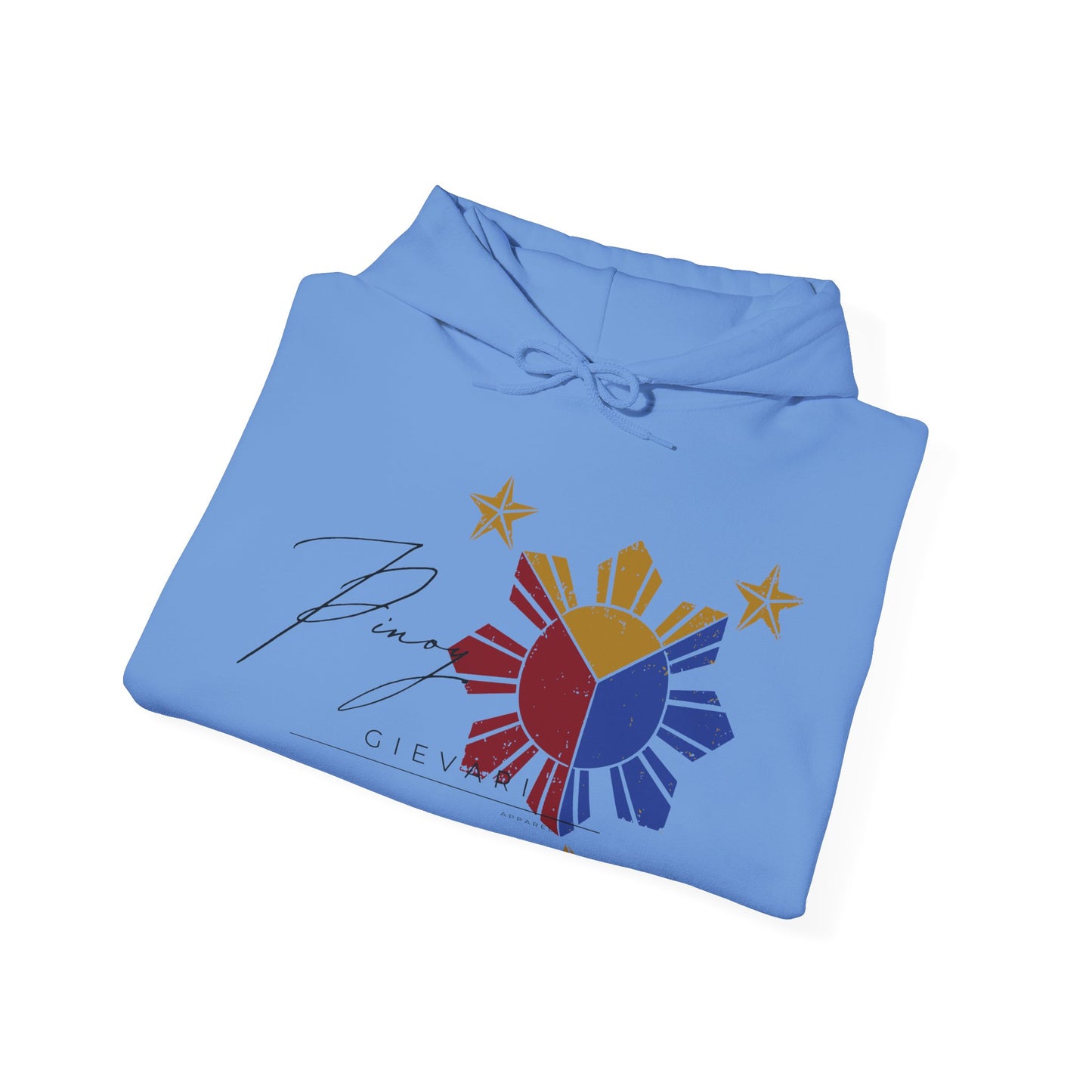 Gievari Pinoy Hoodie (Multi - Colored Flag)