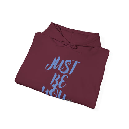 'Just Be You' - Live Authentically Hoodie Exclusive (All Blue Edition)
