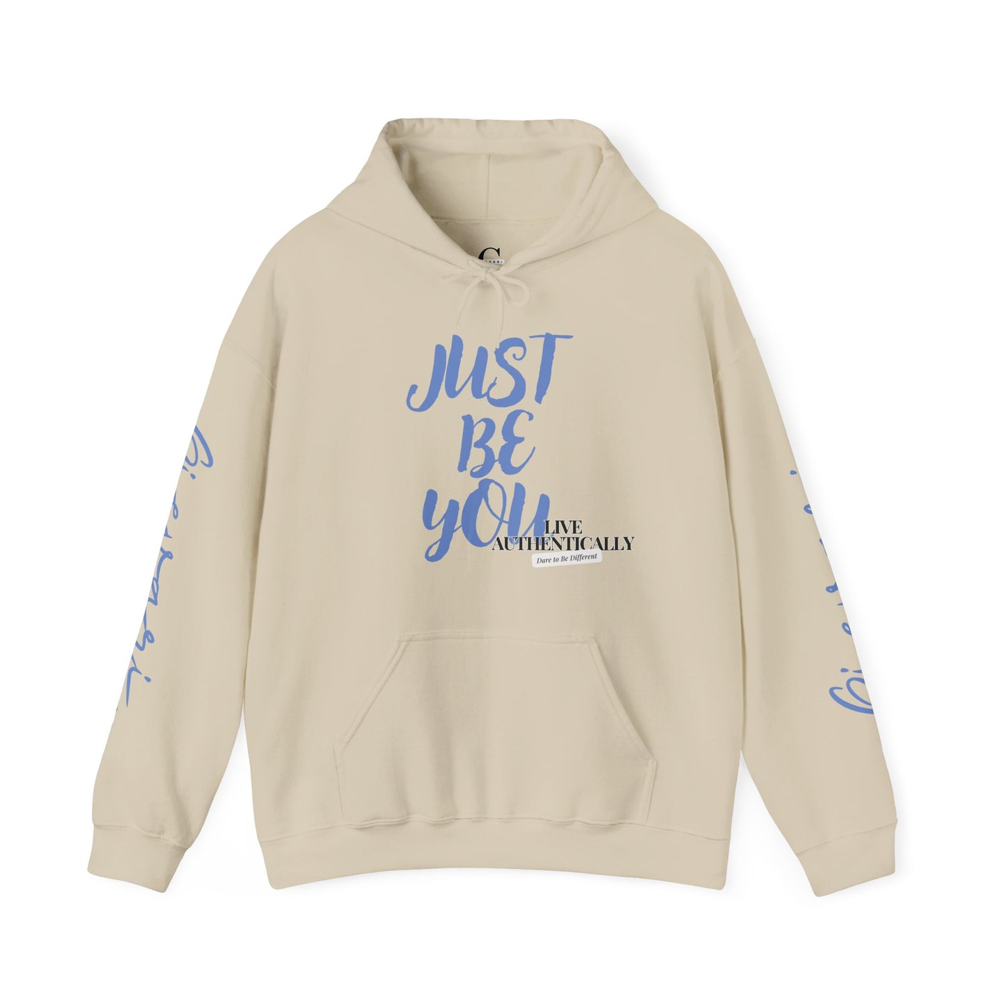 'Just Be You' - Live Authentically Hoodie Exclusive (All Blue Edition)