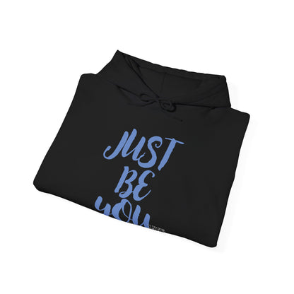 'Just Be You' - Live Authentically Hoodie Exclusive (All Blue Edition)