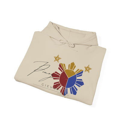 Gievari Pinoy Hoodie (Multi - Colored Flag)