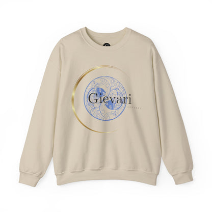 Gievari - Streetwear Sweatshirt || Light Blue & Black Edtition