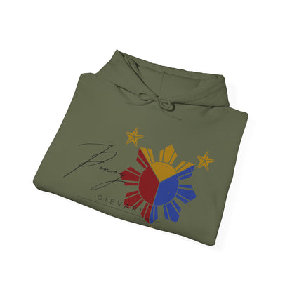Gievari Pinoy Hoodie (Multi - Colored Flag)