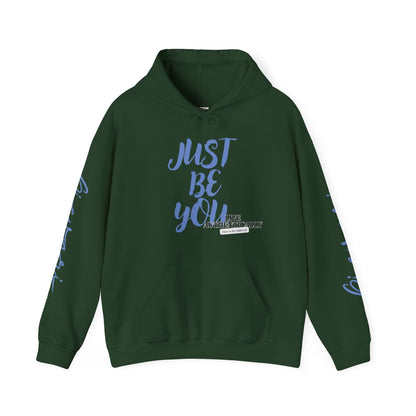 'Just Be You' - Live Authentically Hoodie Exclusive (All Blue Edition)