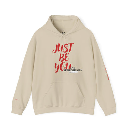 Just Be You - Live Authentically Exclusive Hoodie | Sand